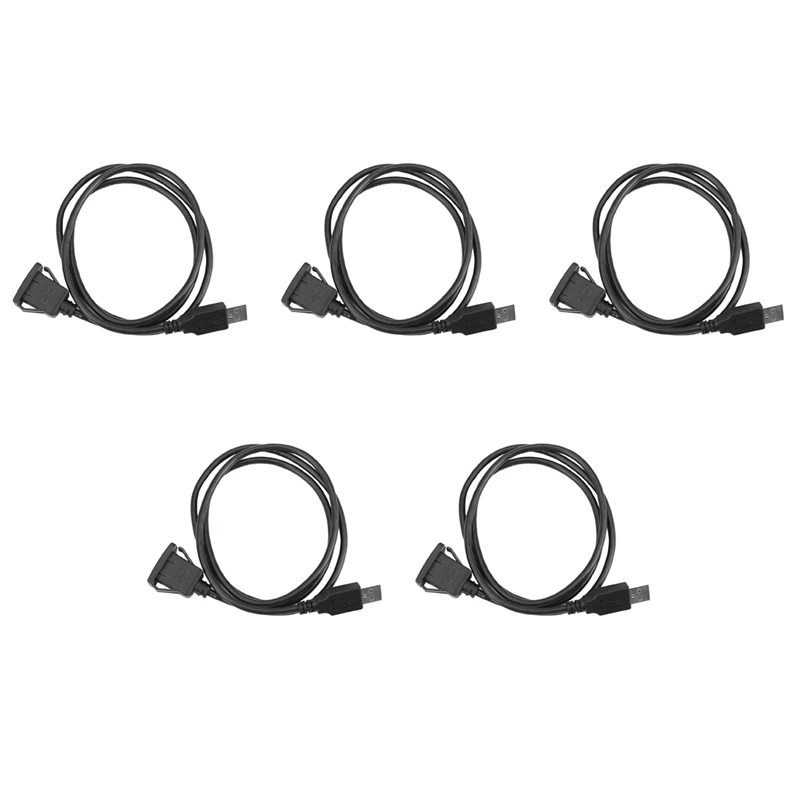 5X Car Dash Board Flush Mount USB Male To Female Socket Extension Panel Cable 1M
5X Car Dash Board Flush Mount USB Male To Female Socket Extension Panel Cable 1M