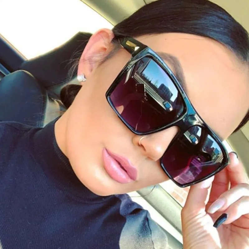 Oversized Shades Sunglasses Women Black Fashion Square Sun Glasses For Female Big Frame Vintage Gradient Sexy Oculos De Sol 2023
Oversized Shades Sunglasses Women Black Fashion Square Sun Glasses For Female Big Frame Vintage Gradient Sexy Oculos De Sol 2023