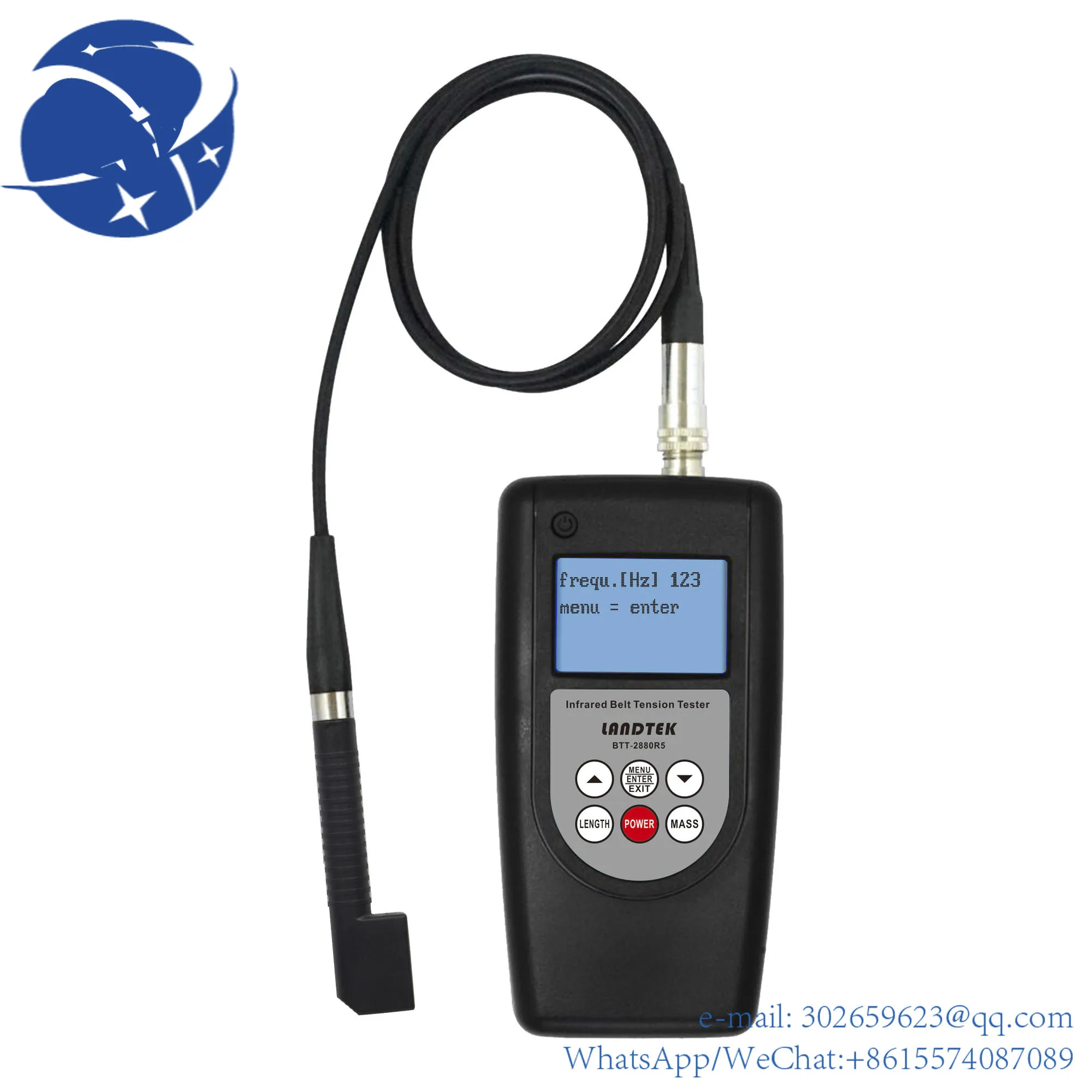 yyhcLANDTEK Belt Tension Digital Meter BTT-2880R5 Infrared Type meter range 10 - 500Hz
yyhcLANDTEK Belt Tension Digital Meter BTT-2880R5 Infrared Type meter range 10 - 500Hz