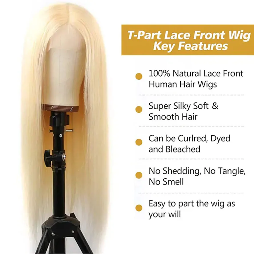 13x4 613 Blonde Lace Front frontal Wig Human Hair Pre Plucked Part Wigs Brazilian Human Hair Straight Blonde full Wigs
13x4 613 Blonde Lace Front frontal Wig Human Hair Pre Plucked Part Wigs Brazilian Human Hair Straight Blonde full Wigs