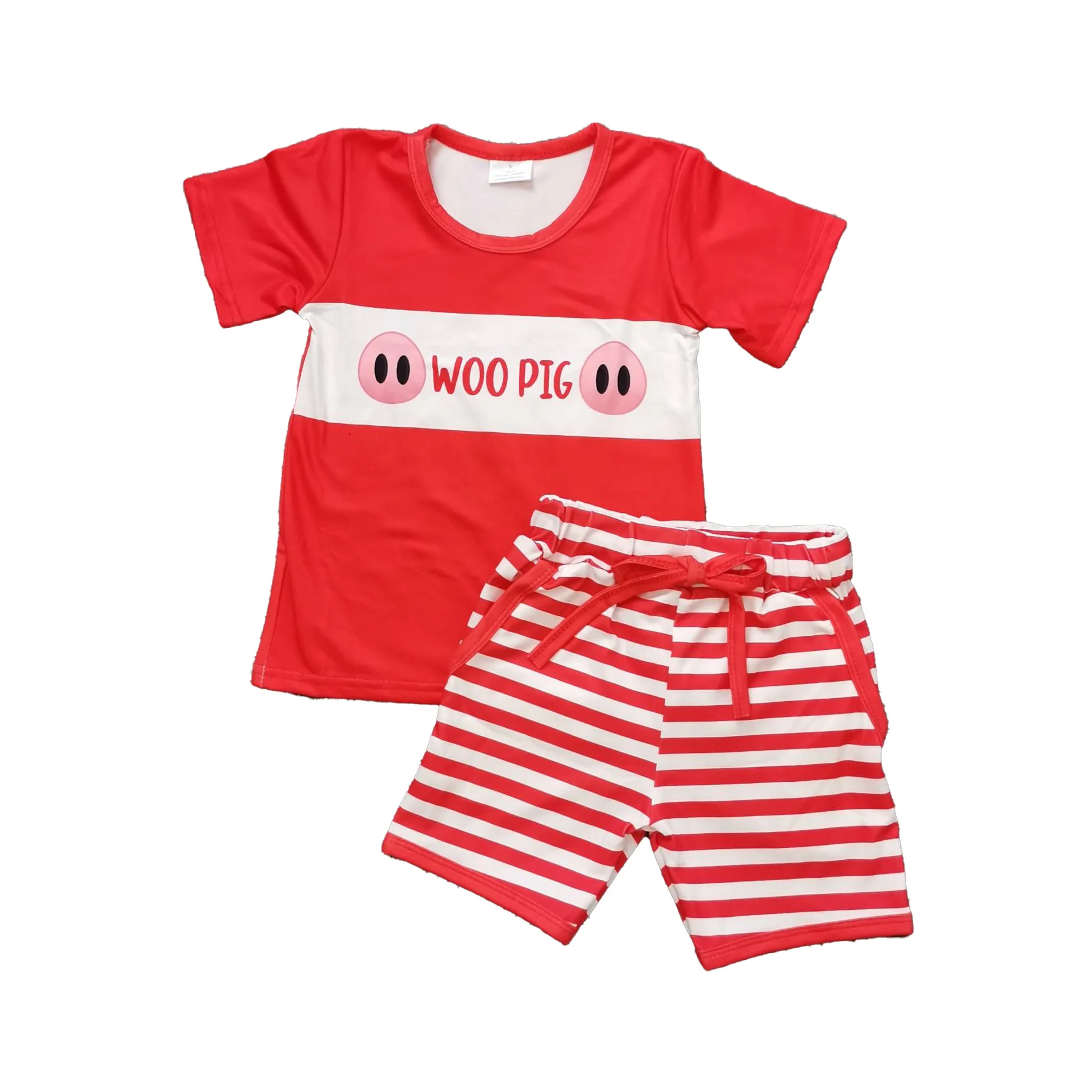 Children's Boutique Sets Cotton Baby boys clothing sets red fashion top + stripe shorts suits
Children's Boutique Sets Cotton Baby boys clothing sets red fashion top + stripe shorts suits