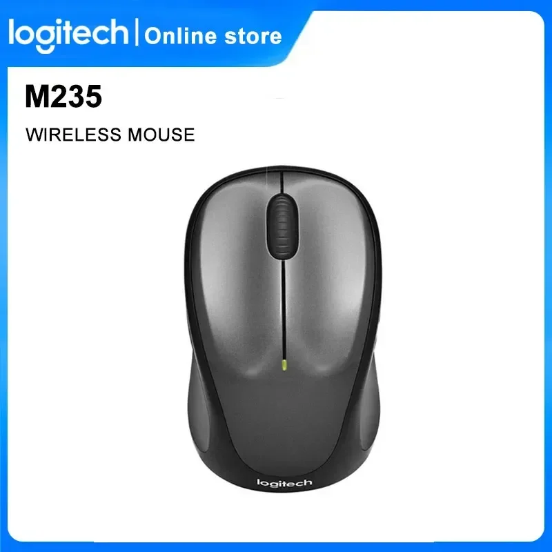 Original Logitech M235 Wireless Mouse for Office Use with Union 2.4G Receiver USB Ergonomic Optical Mice Business Comfort Laptop
Original Logitech M235 Wireless Mouse for Office Use with Union 2.4G Receiver USB Ergonomic Optical Mice Business Comfort Laptop
