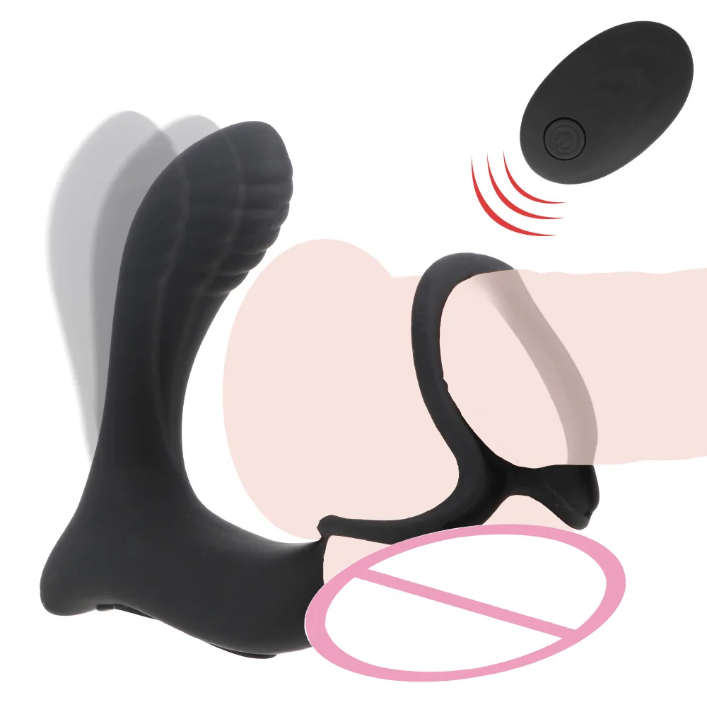 

Соло анальный стимулятор, анальная пробка секс-игрушки для мужчин Водонепроницаемый для дополнительной женской стимуляции, задержки эякуляции, анальная пробка массаж простаты вибратор