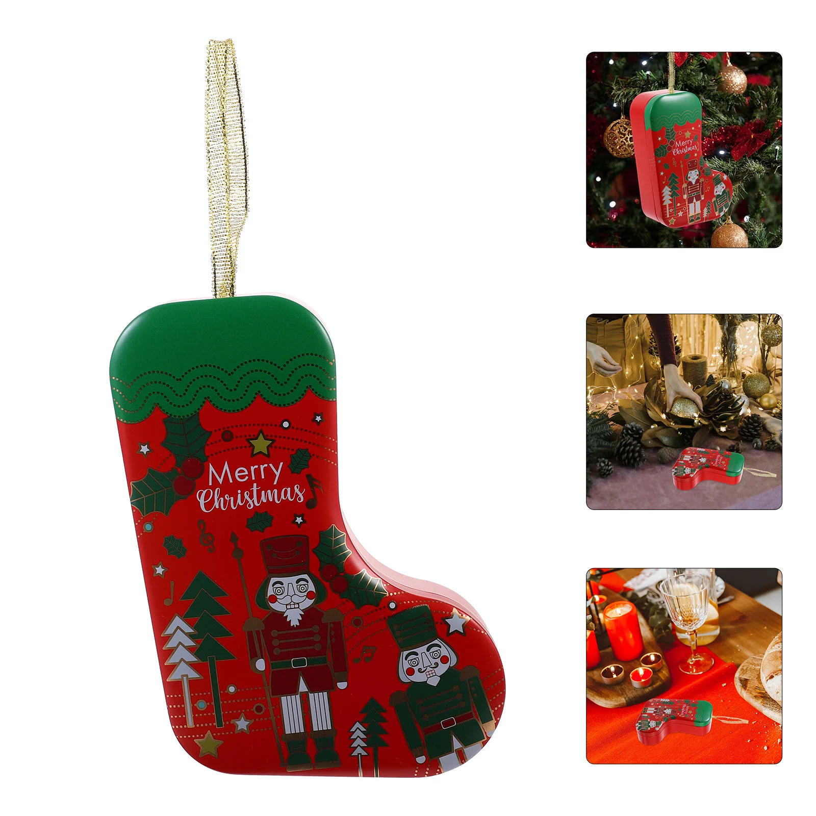 Lanyard Candy Box Christmas Candy Packing Box Gift Wrapping Case Stocking Shape Case
Lanyard Candy Box Christmas Candy Packing Box Gift Wrapping Case Stocking Shape Case