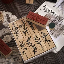 Vintage Mika Garden Environmentally Friendly Wooden Plant Seal Stamp Creative Retro Plants DIY Planner Diary Decorative Painting 
Vintage Mika Garden Environmentally Friendly Wooden Plant Seal Stamp Creative Retro Plants DIY Planner Diary Decorative Painting