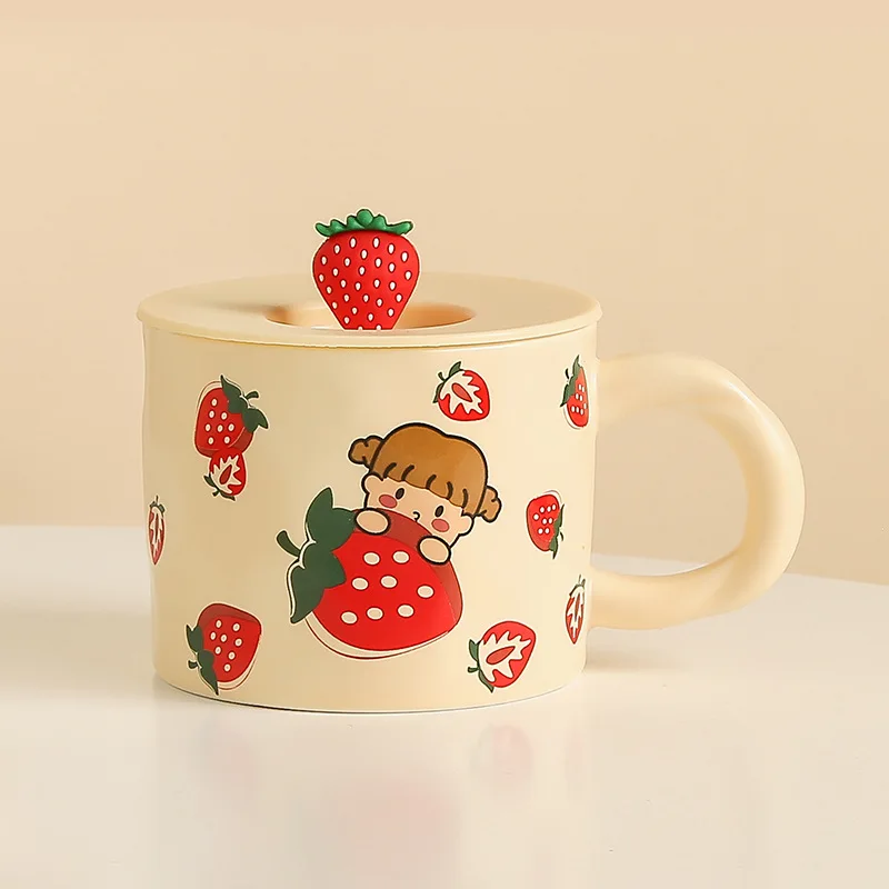 Ins Hand Painted Strawberry Mug Hand-pinch Ceramic Lemon Cup Cute Little Flower Espresso Coffee Milk Cups Gift for Kids Girls
Ins Hand Painted Strawberry Mug Hand-pinch Ceramic Lemon Cup Cute Little Flower Espresso Coffee Milk Cups Gift for Kids Girls