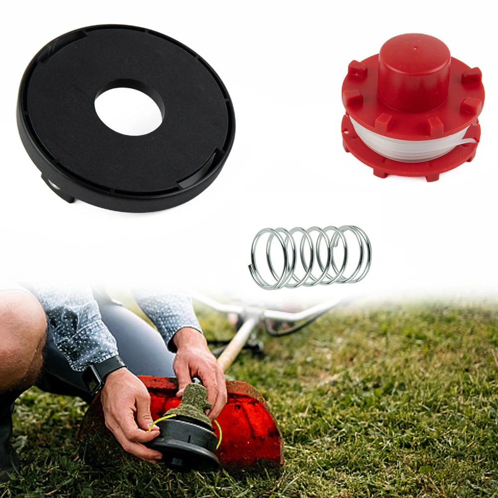 Spool Line & Cap Cover& Spring For Einhell GE-CT 36/30 Li E SOLO AGILLO 36/255 BL AGILLO 18/200 Grass Trimmer Accessories
Spool Line & Cap Cover& Spring For Einhell GE-CT 36/30 Li E SOLO AGILLO 36/255 BL AGILLO 18/200 Grass Trimmer Accessories