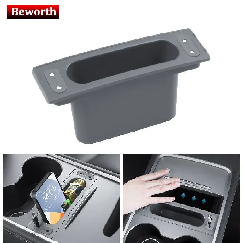 For Tesla Model 3 Y Center Console Hub Organizer Storage Phone Charging Cable Hole Central Control Box Car Interior Accessories 
For Tesla Model 3 Y Center Console Hub Organizer Storage Phone Charging Cable Hole Central Control Box Car Interior Accessories