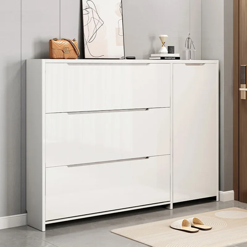 White Vertical Shoe Rack Organizer Nordic Bench Cube Shoe Cabinet Ultra Thin Organizador De Zapatos Entrance Hall Furniture
White Vertical Shoe Rack Organizer Nordic Bench Cube Shoe Cabinet Ultra Thin Organizador De Zapatos Entrance Hall Furniture
