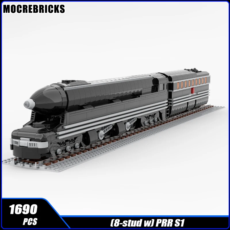 City Pennsylvania Railroad PRR S1 Ievel Duplex Steam Locomotive Building Block The Big Engine Train Model Brick Toy Kid Gifts
City Pennsylvania Railroad PRR S1 Ievel Duplex Steam Locomotive Building Block The Big Engine Train Model Brick Toy Kid Gifts