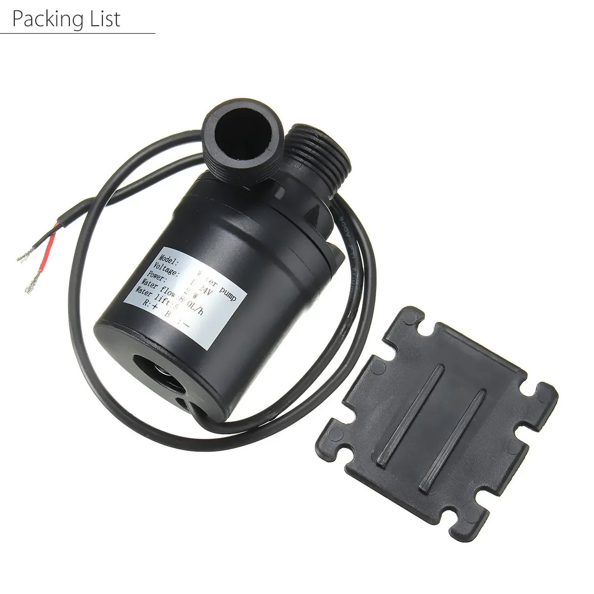 800L/H 5M Water Pump 24V Solar Brushless Motor Water Circulation Micro Submersibles Water Pump for Pond Aquarium
800L/H 5M Water Pump 24V Solar Brushless Motor Water Circulation Micro Submersibles Water Pump for Pond Aquarium