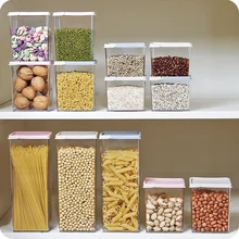 Stackable Food Storage Jar Square Transparent Nordic Creativity Storage Jars Bottle Minimalism Sealed Jar Kitchen Items
Stackable Food Storage Jar Square Transparent Nordic Creativity Storage Jars Bottle Minimalism Sealed Jar Kitchen Items