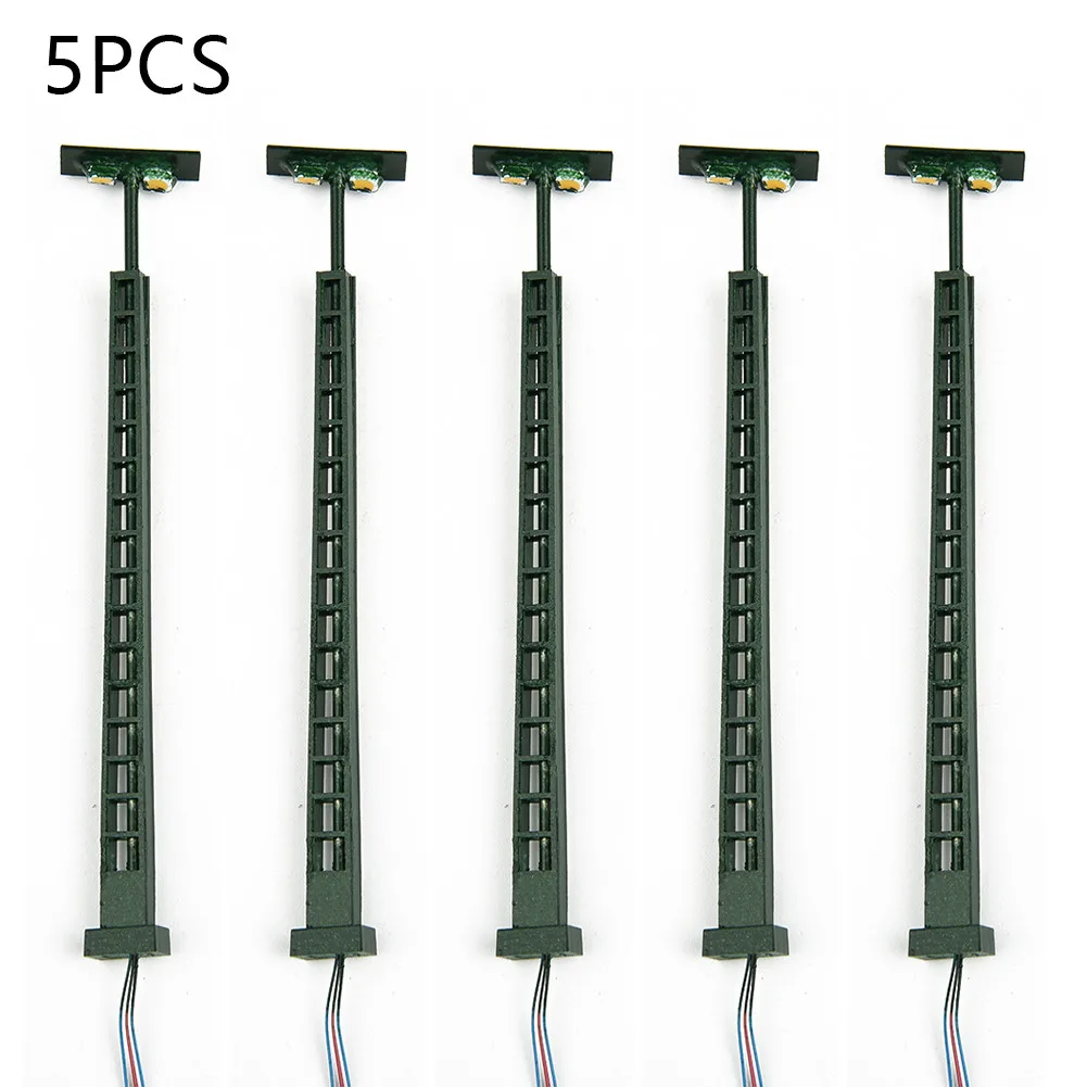 Best Durable High Quality Hot Model Railway Lights Decoration Lattice Layout Mast Light 1: 160 20mA 3V DC 5Pcs
Best Durable High Quality Hot Model Railway Lights Decoration Lattice Layout Mast Light 1: 160 20mA 3V DC 5Pcs