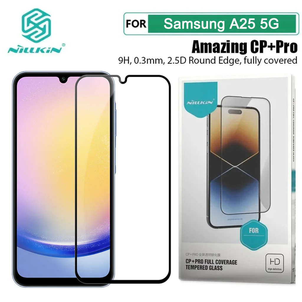 Стекло Nillkin Amazing CP + PRO для Samsung A25, полностью клеящаяся Защита экрана для Samsung Galaxy A25 5G, закаленное стекло
Стекло Nillkin Amazing CP + PRO для Samsung A25, полностью клеящаяся Защита экрана для Samsung Galaxy A25 5G, закаленное стекло
