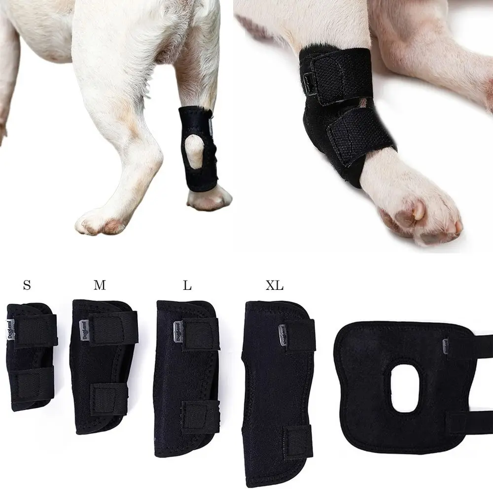 

Breathable Protects Bandage Pain Relief Wrap Dog Leg Support Dogs Injury Recovery Dogs Hock Joint Brace Pet Knee Pads