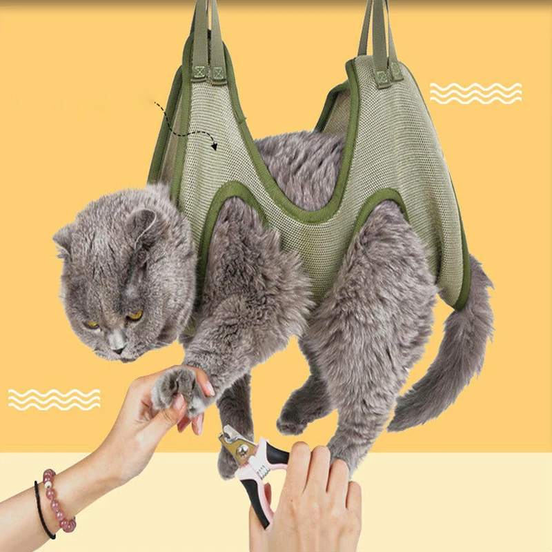 Pets Hammock Nail Clipping Beauty Hanging Cats Hammock Care Cleaning Anti-scratch Bite Auxiliary Wash Cats Bag Grooming Supplies
Pets Hammock Nail Clipping Beauty Hanging Cats Hammock Care Cleaning Anti-scratch Bite Auxiliary Wash Cats Bag Grooming Supplies
