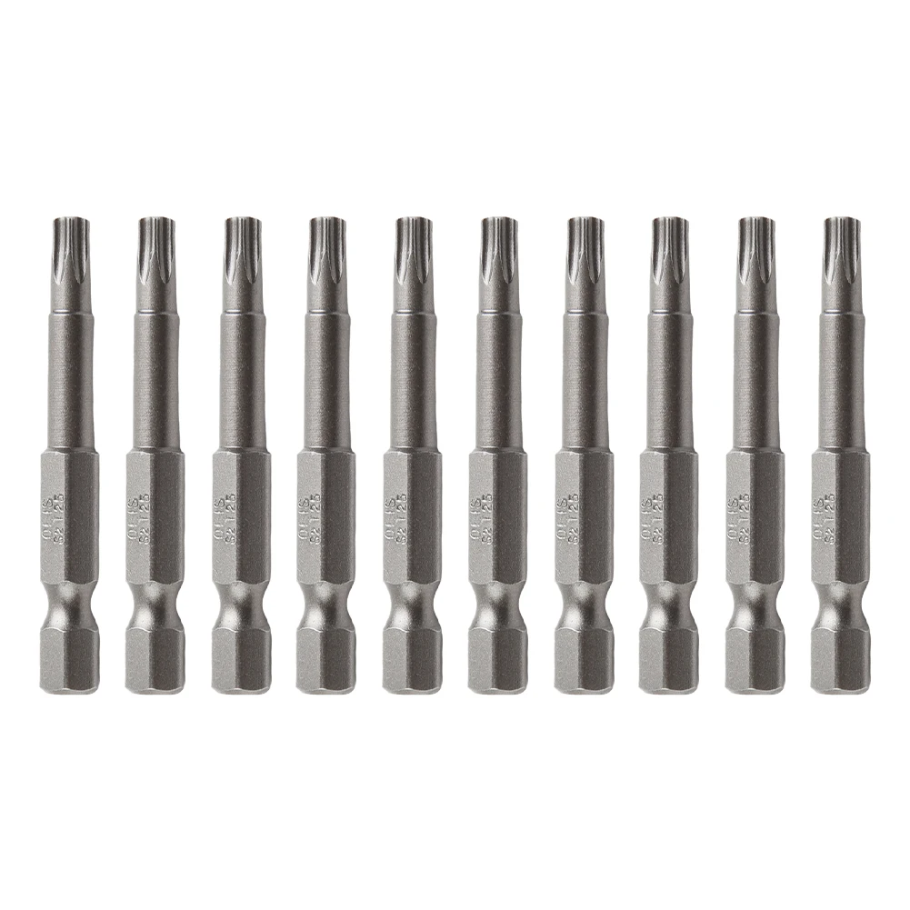 10Pcs/Lot 50mm Bits Hex Shanked Anti Slip Screwdriver Bits Screwdriver Drill Bit Electric Hex Shank Torx Screwdriver Bit
10Pcs/Lot 50mm Bits Hex Shanked Anti Slip Screwdriver Bits Screwdriver Drill Bit Electric Hex Shank Torx Screwdriver Bit