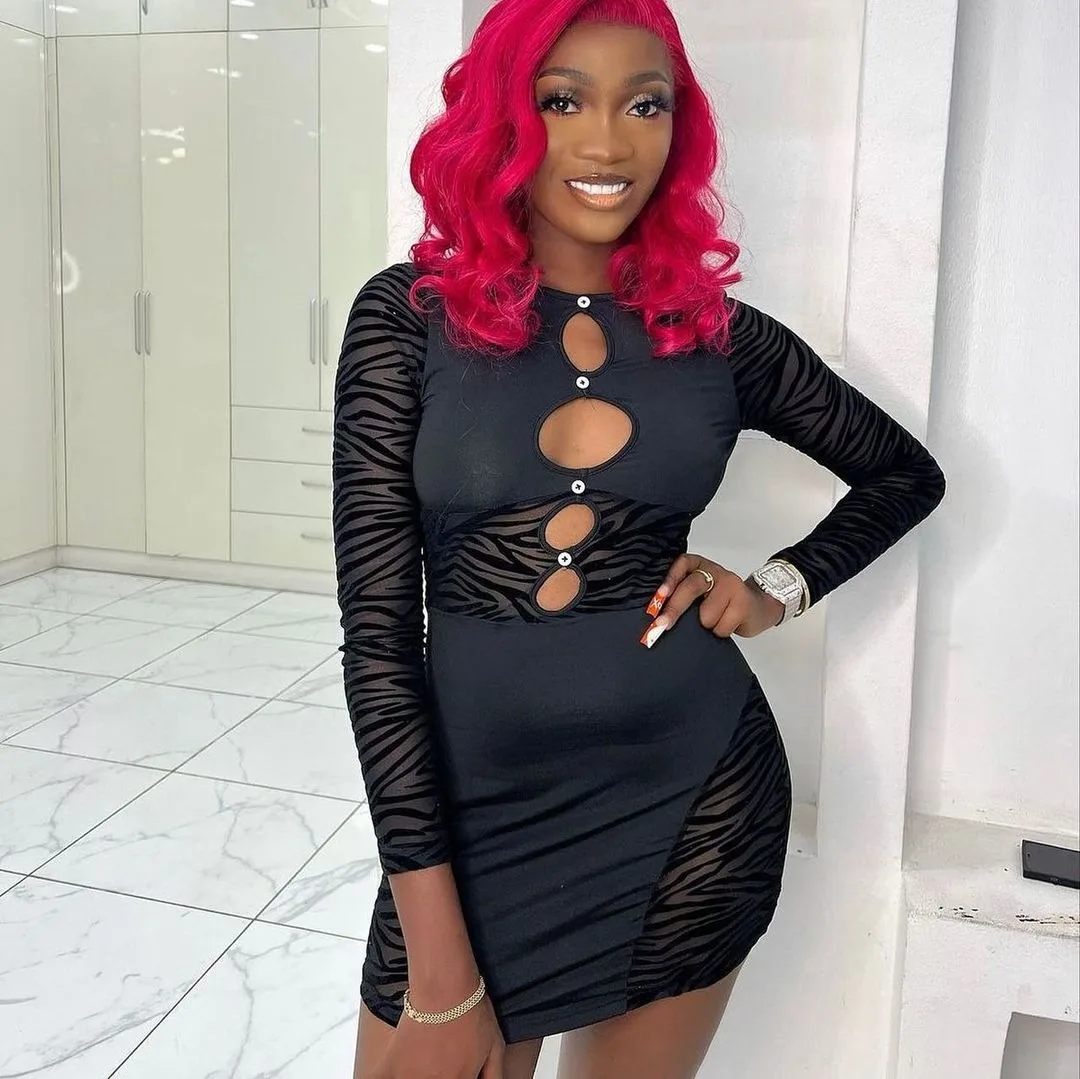 INS Sexy See Through y2k Flocking Bodycon Dress Mini O-Neck Patchwork Dress Summer Sexi Night Dress Hot Mini Dresses For Women
INS Sexy See Through y2k Flocking Bodycon Dress Mini O-Neck Patchwork Dress Summer Sexi Night Dress Hot Mini Dresses For Women