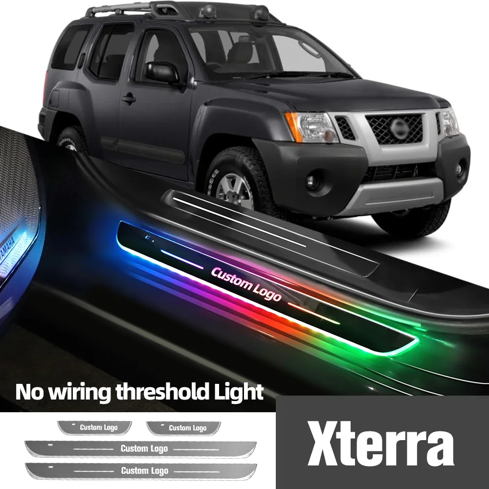 For Nissan Xterra 2005-2014 2011 2012 2013 Car Door Sill Light Customized Logo LED Welcome Threshold Pedal Lamp Accessories
For Nissan Xterra 2005-2014 2011 2012 2013 Car Door Sill Light Customized Logo LED Welcome Threshold Pedal Lamp Accessories