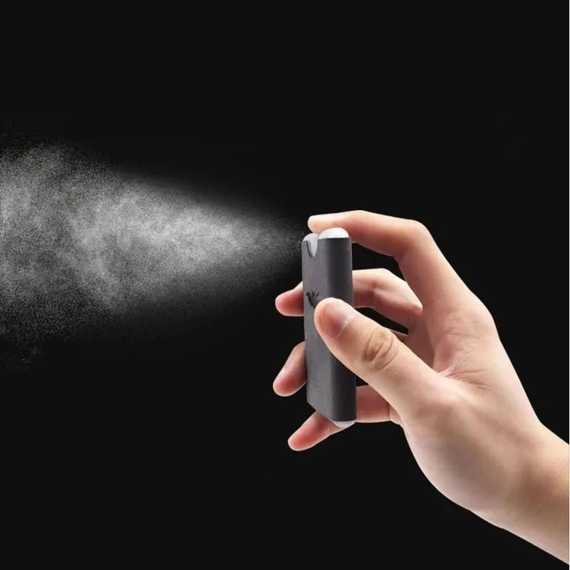 

2in1 Microfiber Screen Cleaner Spray Bottle Set Mobile Phone Ipad Computer Microfiber Cloth Wipe Iphone Cleaning Glasses Wipes