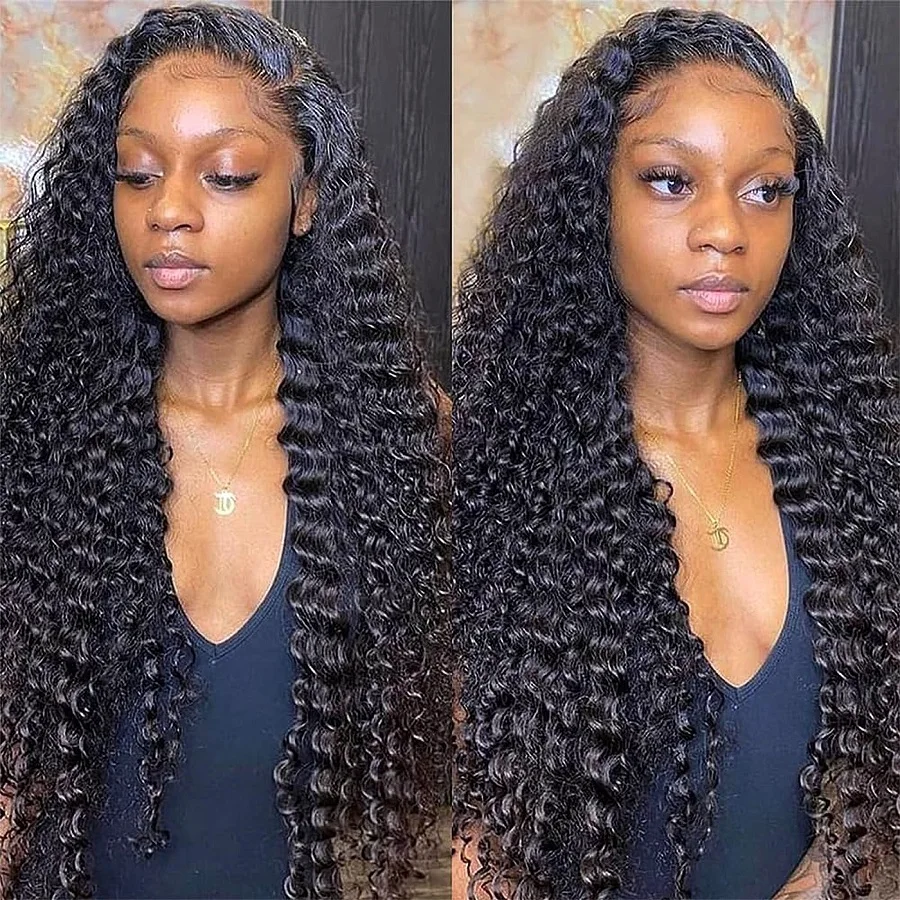 6x4 Glueless Wig Human Hair Natural Color Deep Wave Lace Front Wig Bling Glueless Human Hair Wigs
6x4 Glueless Wig Human Hair Natural Color Deep Wave Lace Front Wig Bling Glueless Human Hair Wigs