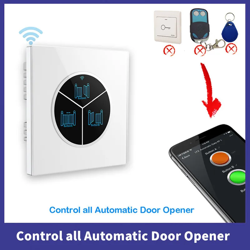 Timethinker WiFi Switch Garag Door Car Garage Automatic Control Timing Voice Control Opener Door APP Remote Control For Samsung
Timethinker WiFi Switch Garag Door Car Garage Automatic Control Timing Voice Control Opener Door APP Remote Control For Samsung