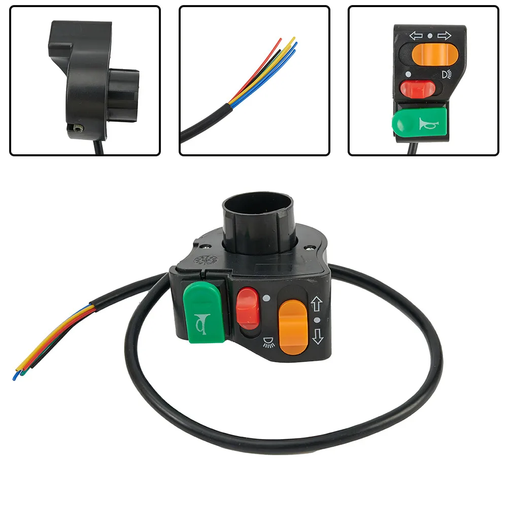 1Pc 3 In 1 Horn Light Turn Signals On/Off Switch 7/8\" Motorcycle Scooter Handlebar ON OFF Switch For Horn Headlight Turn Signal
1Pc 3 In 1 Horn Light Turn Signals On/Off Switch 7/8\" Motorcycle Scooter Handlebar ON OFF Switch For Horn Headlight Turn Signal