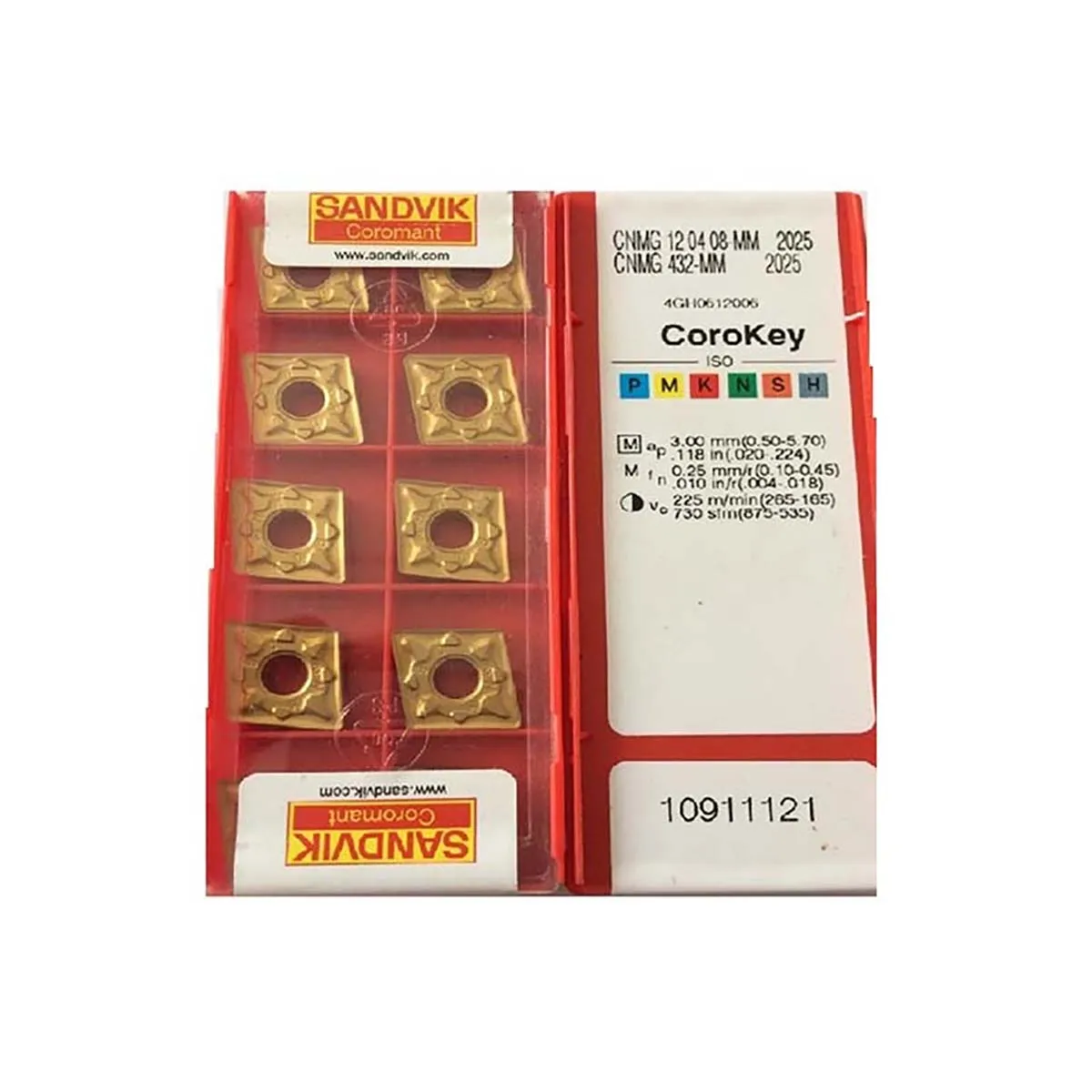 Sandvik Coromant 100% Original CNMG CNMG12 CNMG120408 MM 2025 Medium Finishing Carbide Turning Inserts TurningTools
Sandvik Coromant 100% Original CNMG CNMG12 CNMG120408 MM 2025 Medium Finishing Carbide Turning Inserts TurningTools