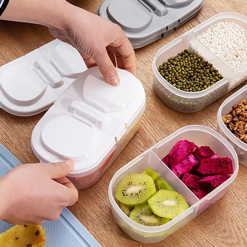 Food Box Smooth Edge Large Capacity Eco-friendly PP Plastic 2-compartment Food Bento Lunch Container for Kitchen
Food Box Smooth Edge Large Capacity Eco-friendly PP Plastic 2-compartment Food Bento Lunch Container for Kitchen