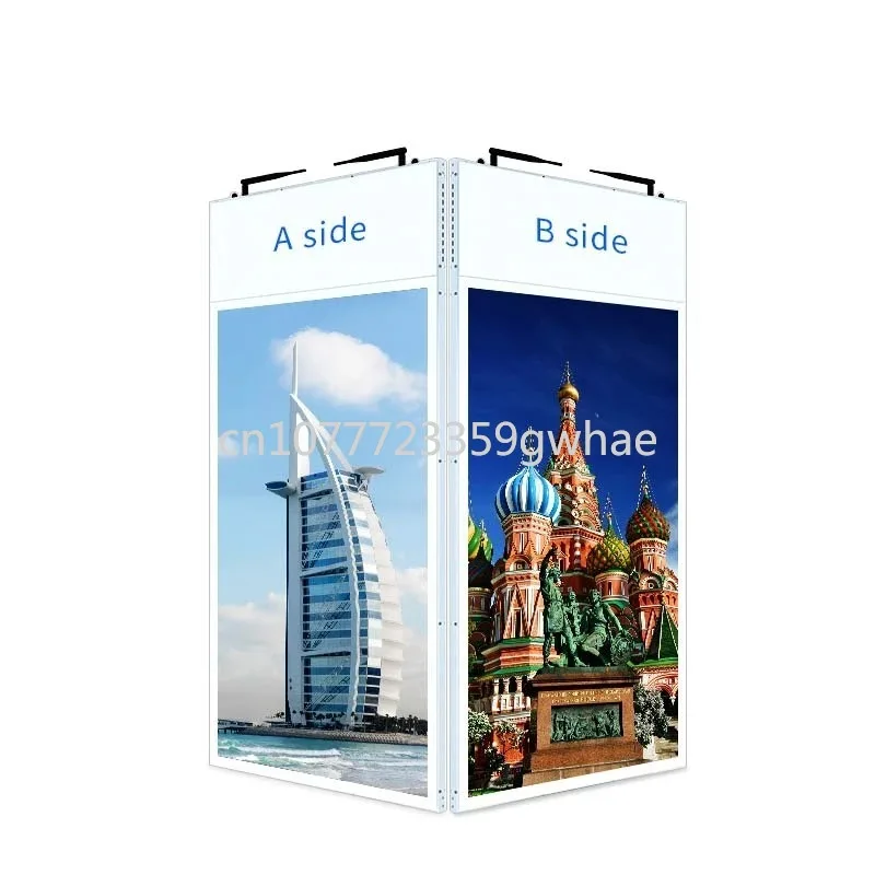Ultra thin double-sided screen digital signage media player double-sided LCD display screen 
Ultra thin double-sided screen digital signage media player double-sided LCD display screen
