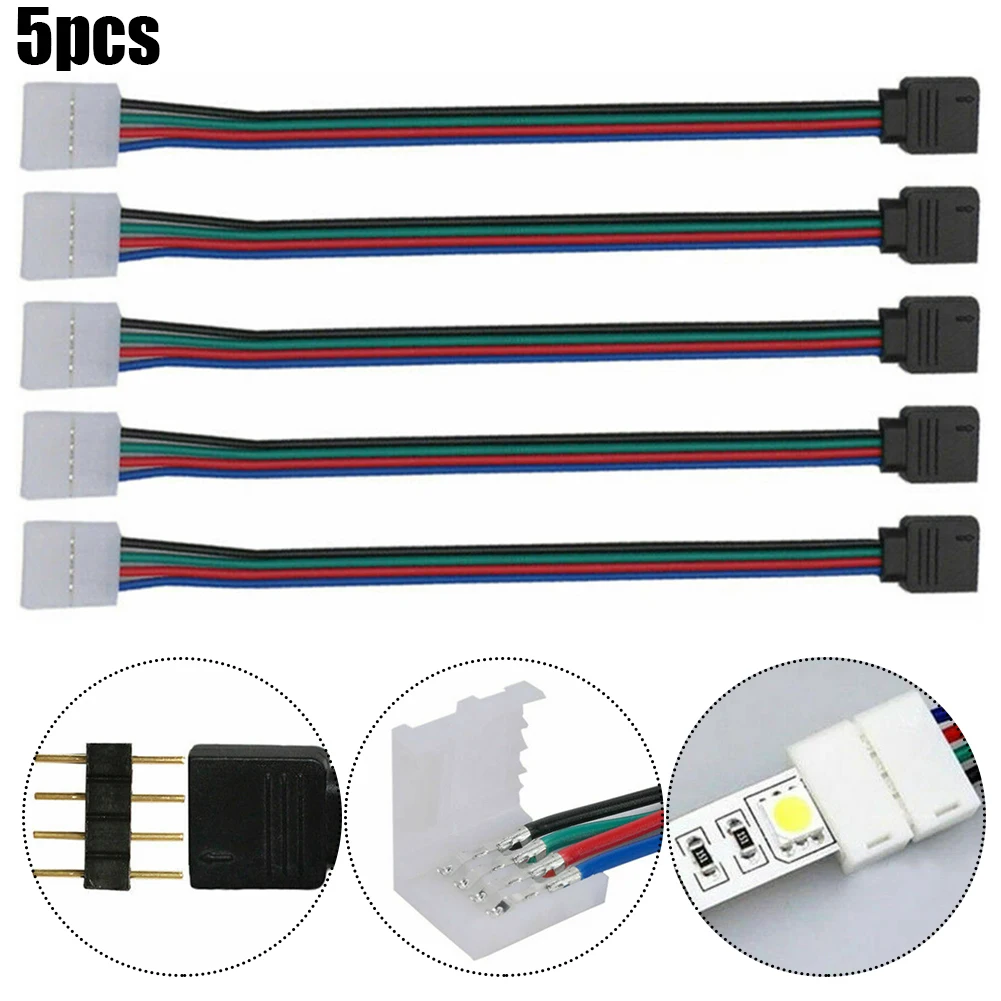 10 X 4PIN Male/Female Connector Wire Cable For 3528 5050 RGB LED Strip Light 4 Pin Female Connector Cable
10 X 4PIN Male/Female Connector Wire Cable For 3528 5050 RGB LED Strip Light 4 Pin Female Connector Cable