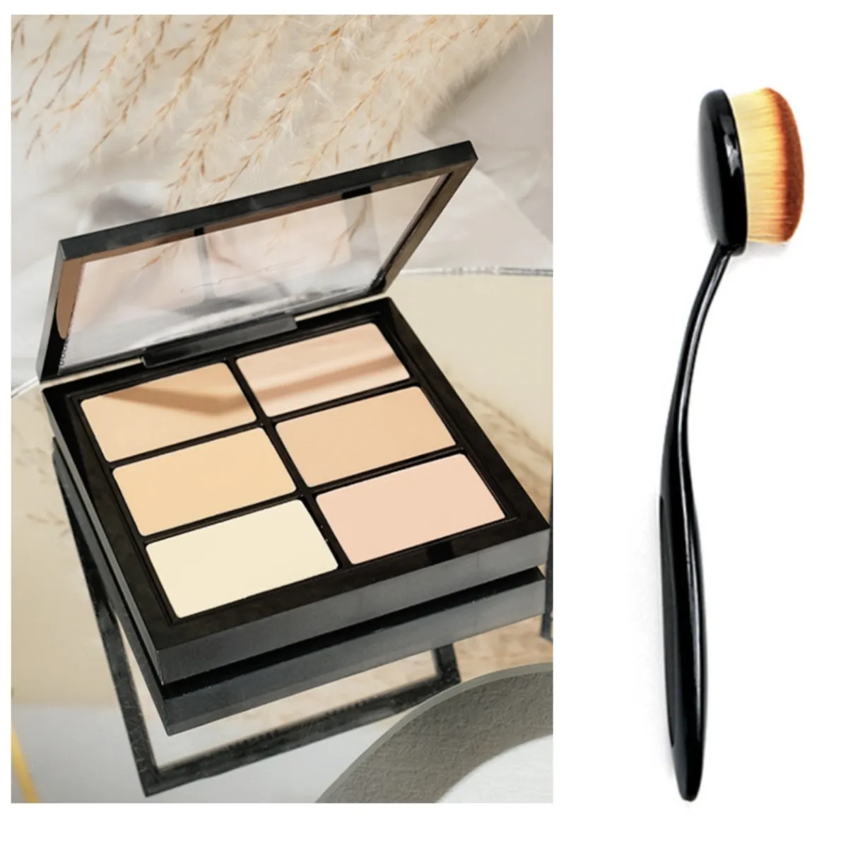 BRAND 6 Color Concealer Palette make up Facial contour Cosmetic Contour Palette Full Coverage Concealer MC MAKE UP
BRAND 6 Color Concealer Palette make up Facial contour Cosmetic Contour Palette Full Coverage Concealer MC MAKE UP