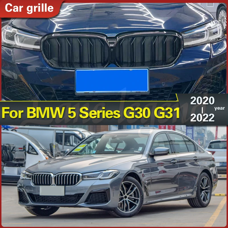 Piano Black Front Bumper Kindey Grille for BMW 5 Series Facelifted G30 Sedan G31 Wagon F90 (M5) (2020 - 2022) Racing Grills
Piano Black Front Bumper Kindey Grille for BMW 5 Series Facelifted G30 Sedan G31 Wagon F90 (M5) (2020 - 2022) Racing Grills
