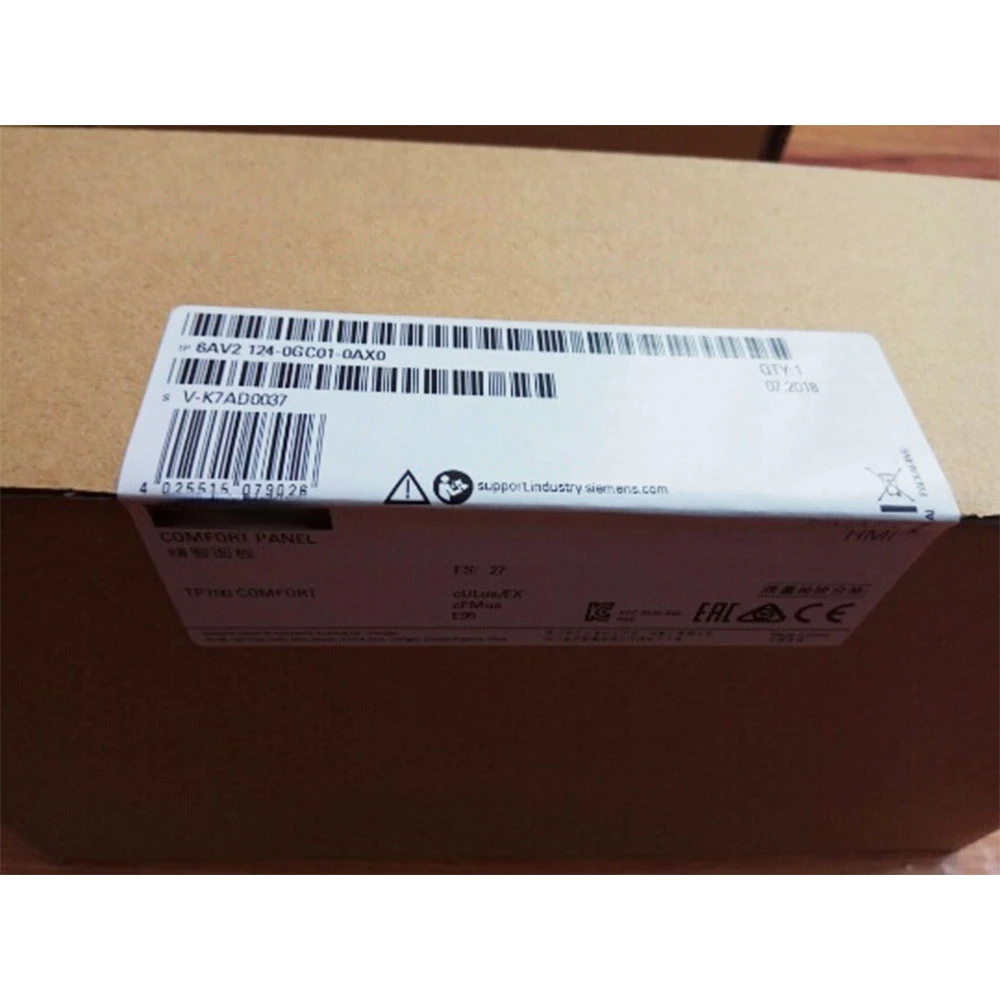 6AV2124-0GC01-0AX0 6AV2124-0MC01-0AX0 6AV2124-0MC01-0AX0 HMI TP700 TP1200 Comfort original new in box
6AV2124-0GC01-0AX0 6AV2124-0MC01-0AX0 6AV2124-0MC01-0AX0 HMI TP700 TP1200 Comfort original new in box