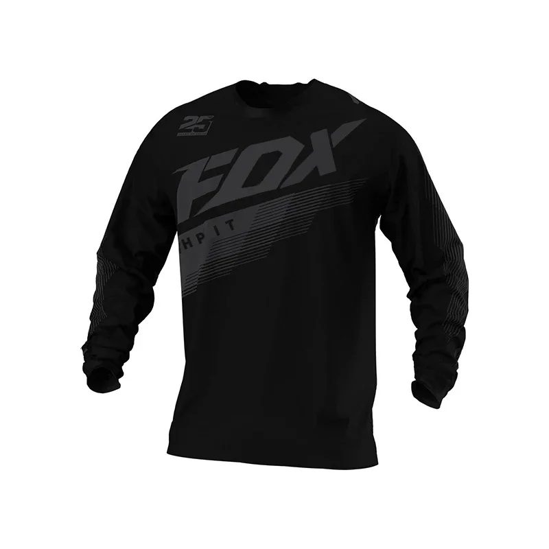 

2024 MOTO Downhill Sweatshirt Hpit Fox mtb Mountain Bike Downhill Shirt Motocross Sweatshirt Cross Country Bike Enduro DH