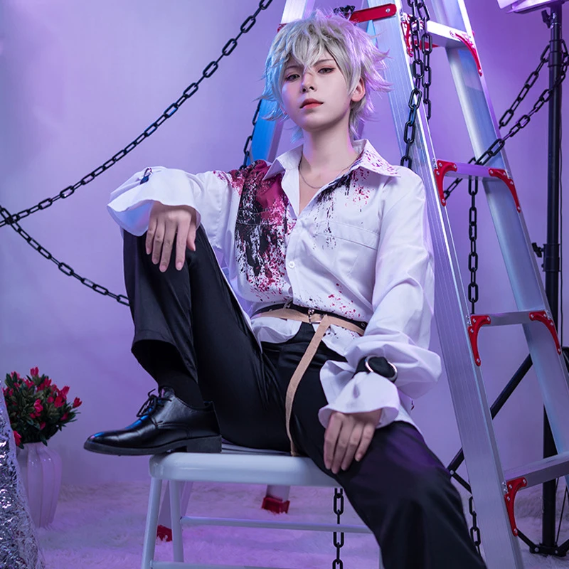 Otogari Adonis Cosplay Costumes Game Ensemble Stars Sakuma Rei Cosplay Men Male T-Shirt Pants Outfit Cos Set
Otogari Adonis Cosplay Costumes Game Ensemble Stars Sakuma Rei Cosplay Men Male T-Shirt Pants Outfit Cos Set