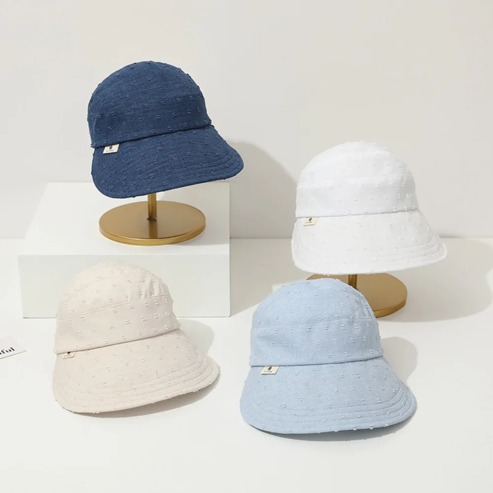 Хлопковая бейсболка, новинка, регулируемая Солнцезащитная детская шапка, мягкая полупустая шляпа от солнца, летняя
Хлопковая бейсболка, новинка, регулируемая Солнцезащитная детская шапка, мягкая полупустая шляпа от солнца, летняя