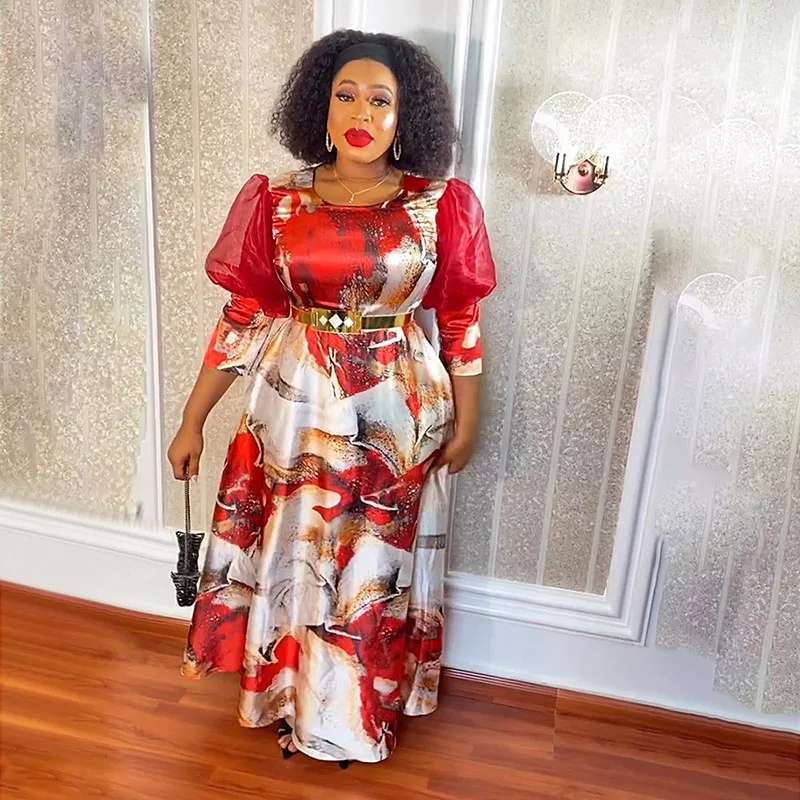 Elegant African Long Dress Women Summer 2023 Dashiki Autumn Muslim Maxi Dress Ladies Traditional African Clothing Ankara Dresses
Elegant African Long Dress Women Summer 2023 Dashiki Autumn Muslim Maxi Dress Ladies Traditional African Clothing Ankara Dresses