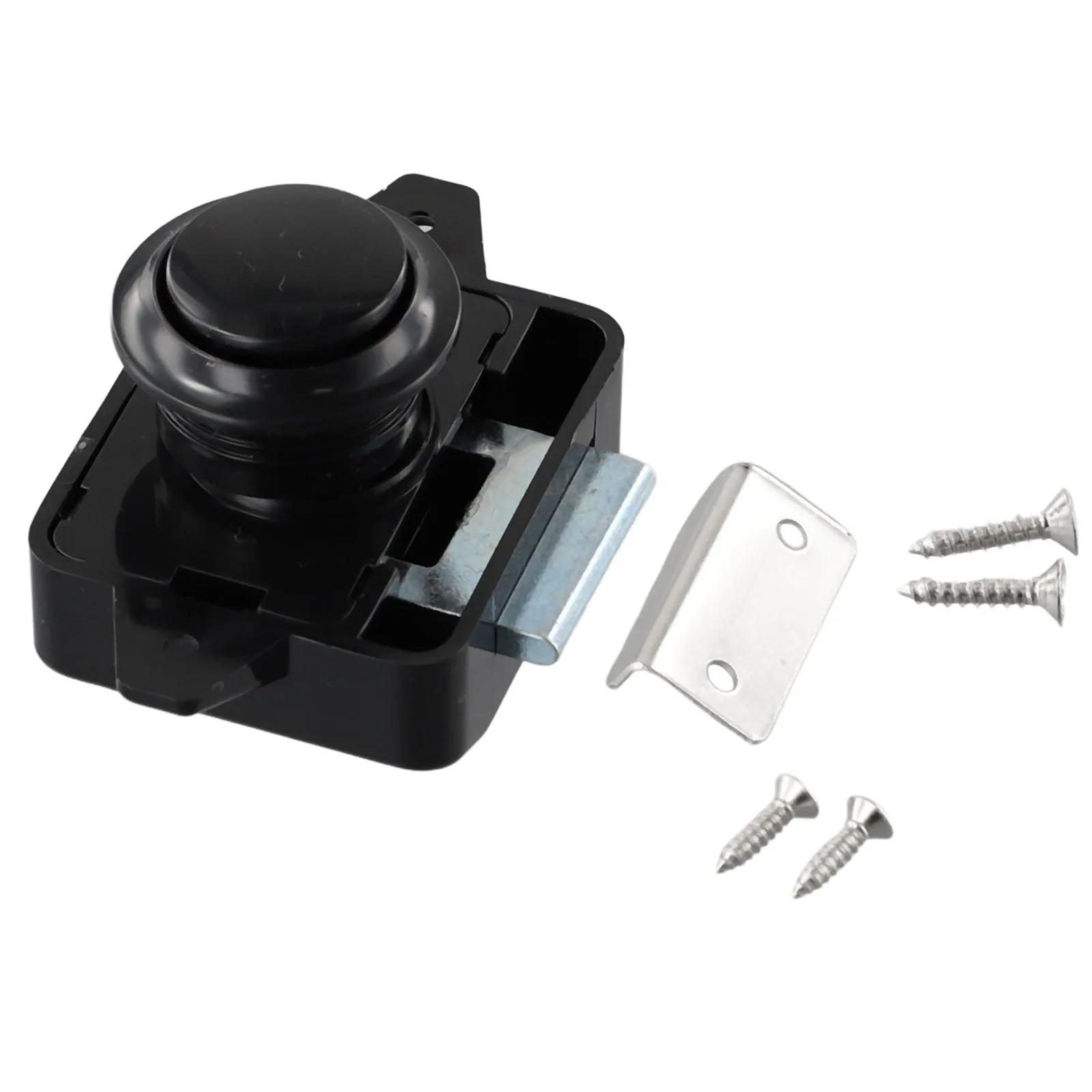 Durable Button Catch Lock Push Button Zinc Alloy Cabinet Camper Caravan Cupboard Knob L-shaped Gasket Motorhome
Durable Button Catch Lock Push Button Zinc Alloy Cabinet Camper Caravan Cupboard Knob L-shaped Gasket Motorhome