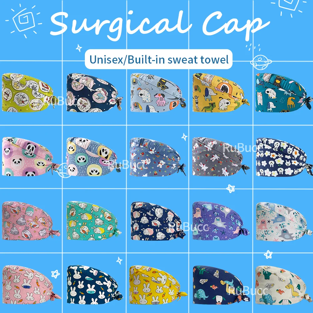 Cotton Pharmacist Cleaning Scrub Hat Ophthalmology Dentistry Lab Beauty Salon Care Hats Medical Scrubs Caps with Sweat-absorbent
Cotton Pharmacist Cleaning Scrub Hat Ophthalmology Dentistry Lab Beauty Salon Care Hats Medical Scrubs Caps with Sweat-absorbent