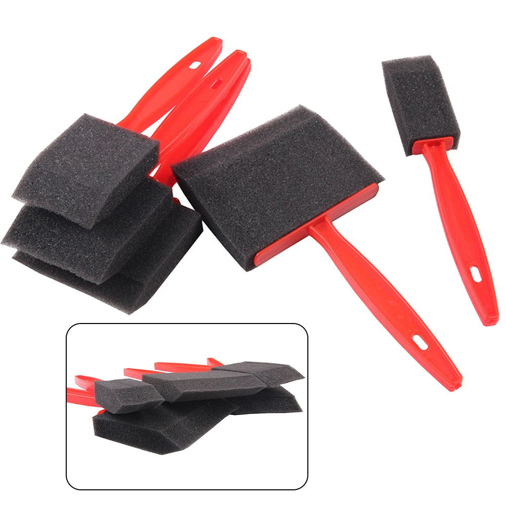High Quality Foam Brushes 5 Piece Set Foam Paint Brush Plastic Red&Black 2.5/4/5/6.3/7.5cm Excellent Water Retention
High Quality Foam Brushes 5 Piece Set Foam Paint Brush Plastic Red&Black 2.5/4/5/6.3/7.5cm Excellent Water Retention
