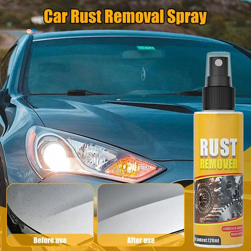 

Rust Reformer Spray Iron Powder Remover 4 Oz Multifunctional Paint Cleaner Rust Preventative Coating Iron Out Fallout Rust Remov