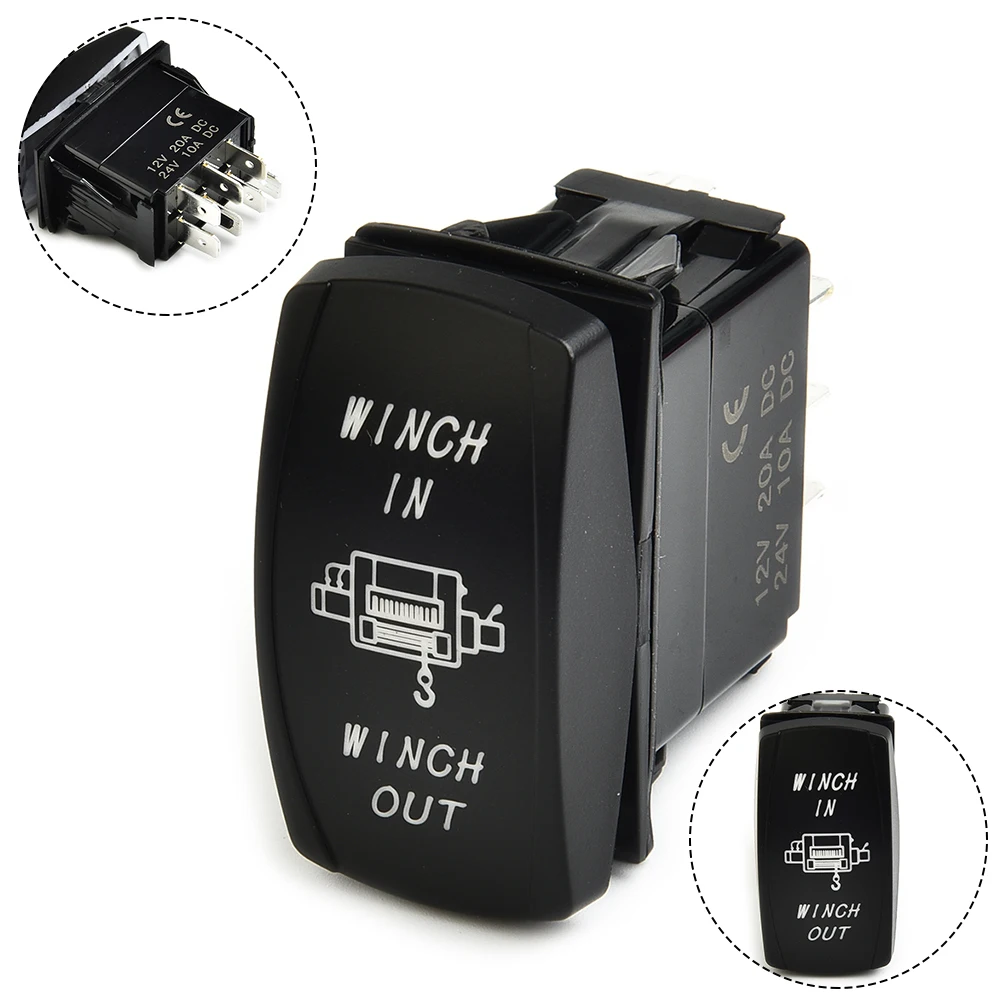 1 Pcs 12V 7Pin Winch In Out Switch Rocker LED For Jeep Polaris UTV Truck Boat Car Switches Relays Accessories For Off Road Yacht
1 Pcs 12V 7Pin Winch In Out Switch Rocker LED For Jeep Polaris UTV Truck Boat Car Switches Relays Accessories For Off Road Yacht