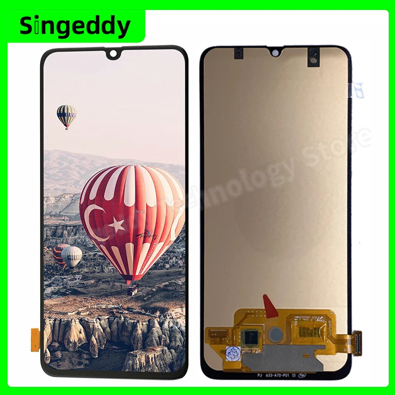 A70 LCD Display Touch Screen Digitizer Sensor Assembly Complete Replacement Parts A705 A705F SM-A705F A705DS 6.7 Inch
A70 LCD Display Touch Screen Digitizer Sensor Assembly Complete Replacement Parts A705 A705F SM-A705F A705DS 6.7 Inch