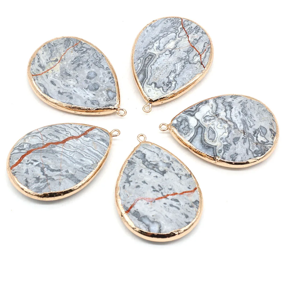Wholesale 6PCS Flash Labradorite Drop Shape Pendant Natural Stone Mineral DIY Jewelry Crafts Necklace Accessories Gift
Wholesale 6PCS Flash Labradorite Drop Shape Pendant Natural Stone Mineral DIY Jewelry Crafts Necklace Accessories Gift