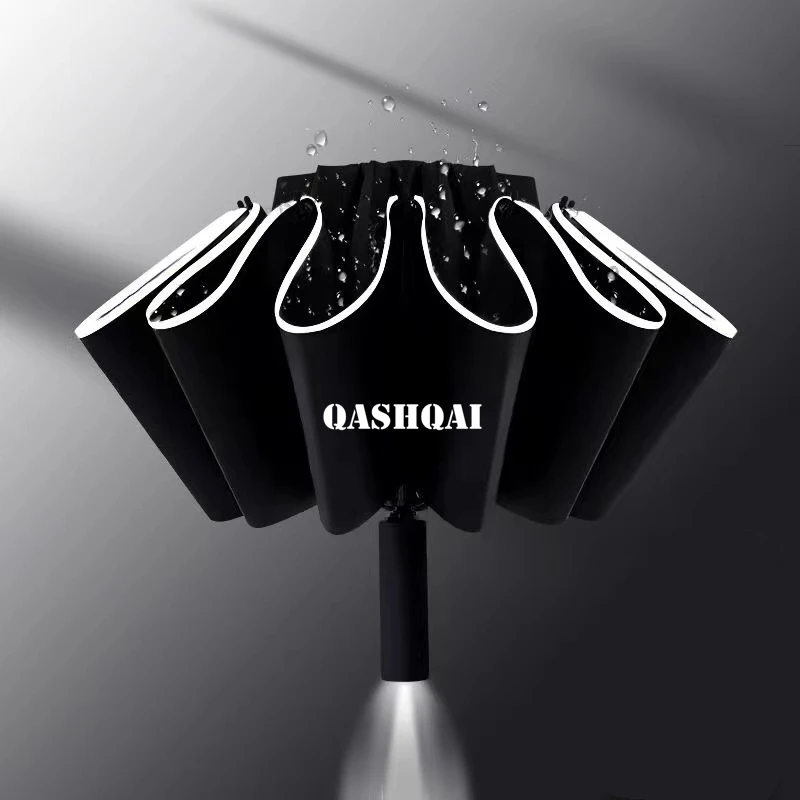 Car Umbrella With LED light Reflective Stripe Umbrella For Nissan Qashqai J10 J11 2021 2020 2019 2018- 2011 2010 2009 2008 2007
Car Umbrella With LED light Reflective Stripe Umbrella For Nissan Qashqai J10 J11 2021 2020 2019 2018- 2011 2010 2009 2008 2007