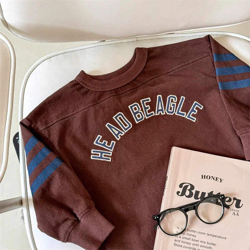 2025 Autumn New Children Long Sleeve T Shirts Boys Girls Letter Embroidery Cotton Tops Kids Casual Sweatshirt Bottoming Shirt 37 Sef2dbd5424d34ab8a6af7b72017e9f2cq