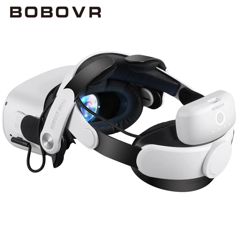 Ремешок на голову BOBOVR M2 Pro для аккумулятора Oculus Quest 2 Elite ремешок Halo с аккумулятором