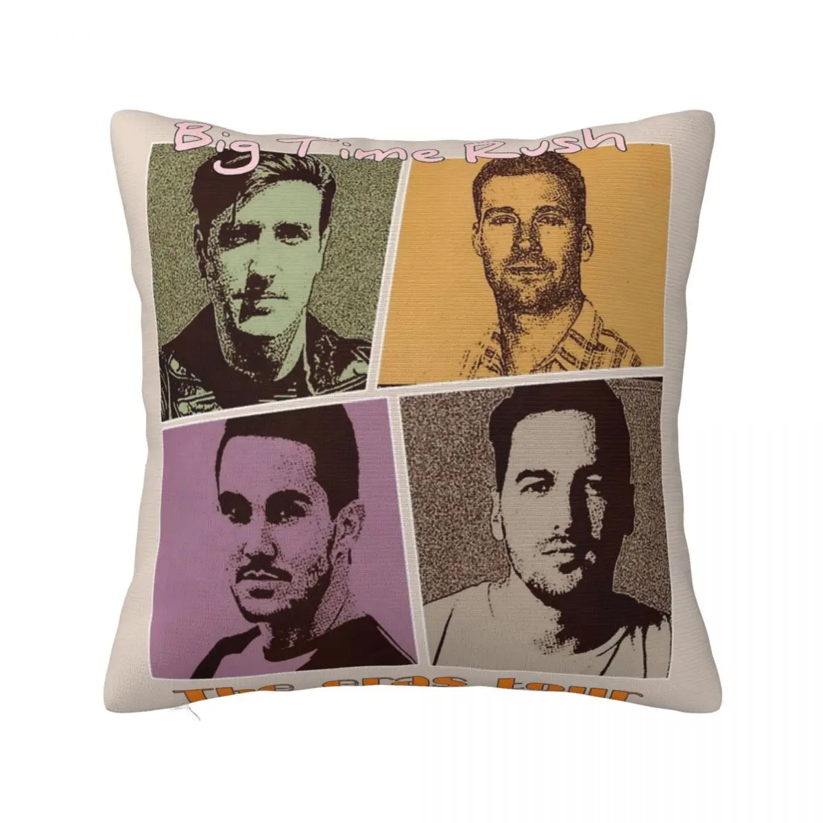 Band Big Time Rush Eras Tour Printing Pillowcase Cushion Cover Throw Pillow Cover Warm Bedroom Decor Square Multiple Sizes
Band Big Time Rush Eras Tour Printing Pillowcase Cushion Cover Throw Pillow Cover Warm Bedroom Decor Square Multiple Sizes