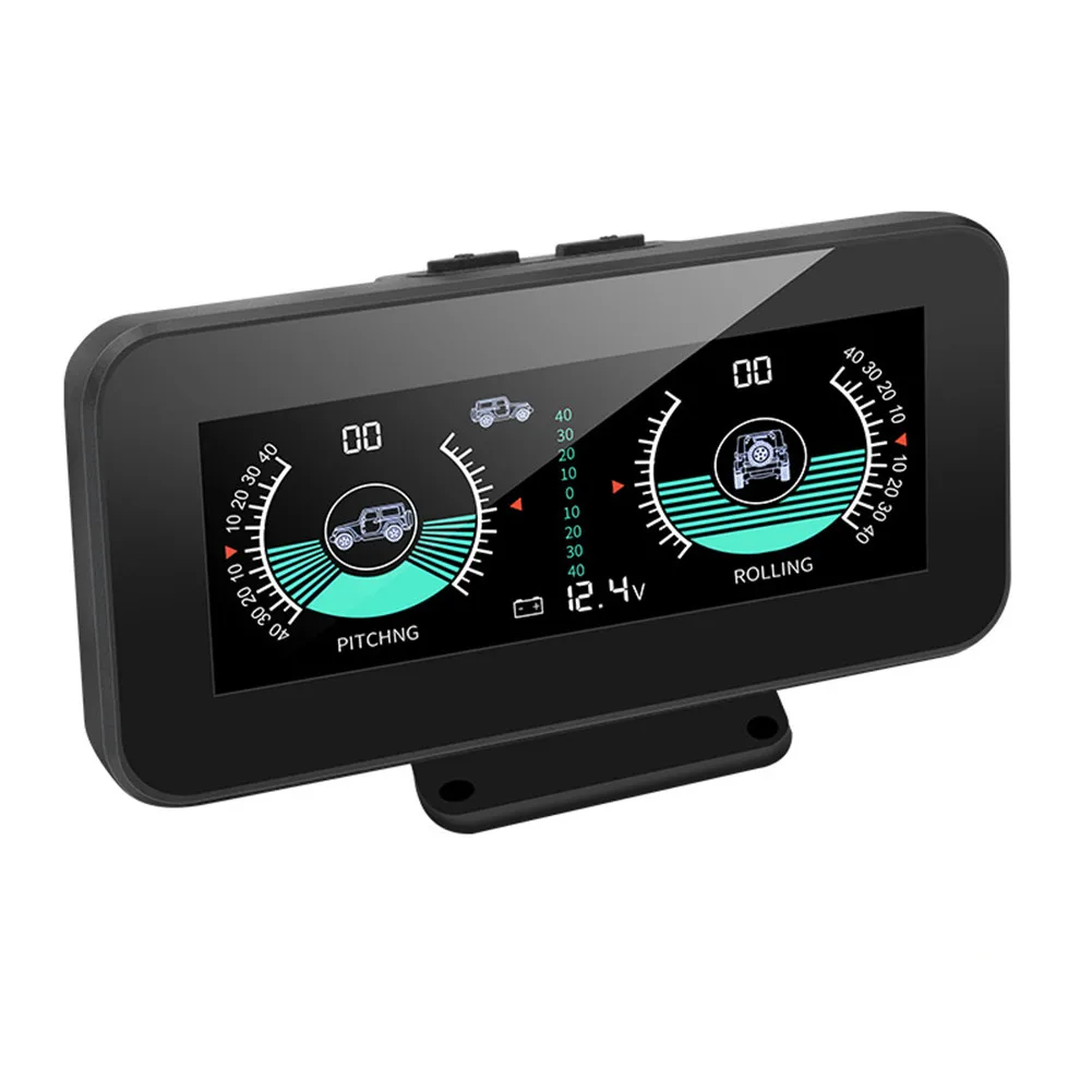 Auto Digital Inclinometer Guage Tilt Indicator Angle Level Slope Meter Vehicle Mounted Electronic Slope Gauge Voltmeter
Auto Digital Inclinometer Guage Tilt Indicator Angle Level Slope Meter Vehicle Mounted Electronic Slope Gauge Voltmeter